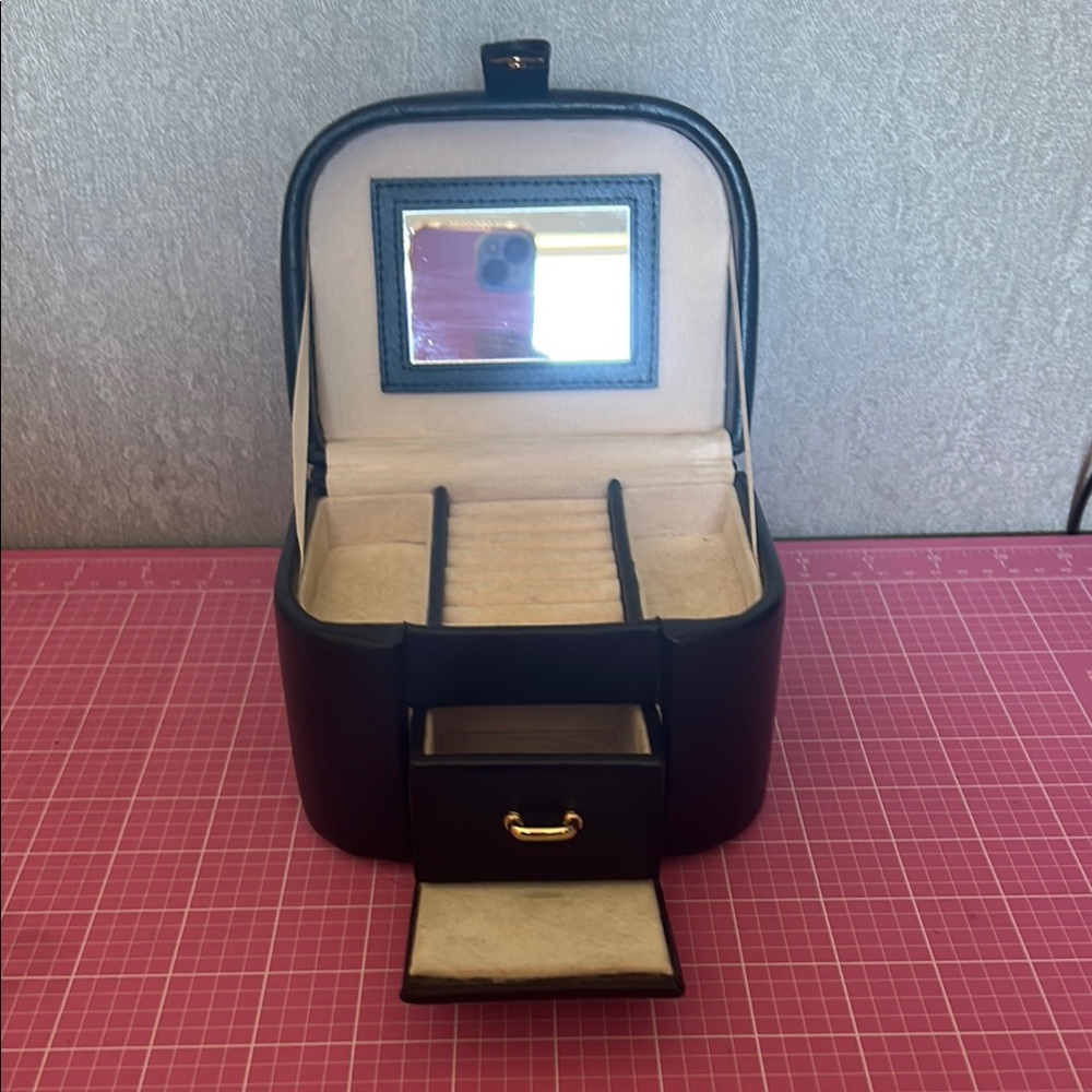 Dazzle by GANZ Black and Cream Jewelry Box